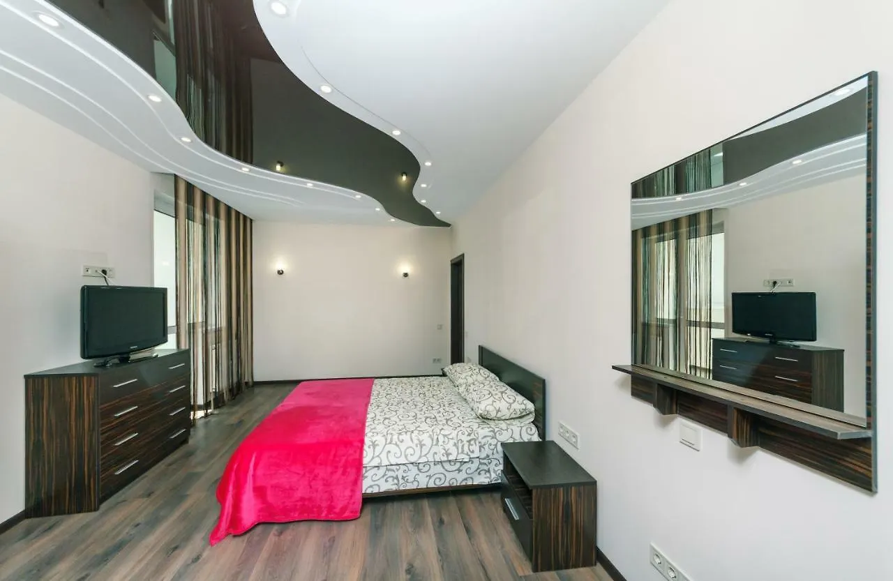 Apartamento Люкс Апартаменты С 3 Комнатами Княжий Затон Kiev