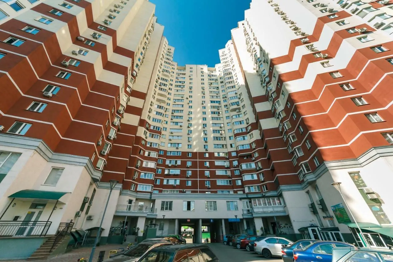 Люкс Апартаменты С 3 Комнатами Княжий Затон Kyiv Apartment